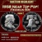 1958 Proof Franklin Half Dollar Near Top Pop! 50c pr68 DCAM SEGS