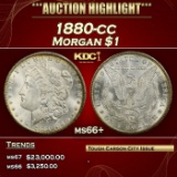 1880-cc Morgan Dollar $1 ms66+ SEGS