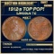 1912-s Lincoln Cent TOP POP! 1c ms66 bn SEGS