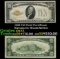 1928 $10 Gold Certificate Signatures Woods/Mellon Grades Select AU