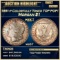 1891-p Morgan Dollar Colorfully Toned TOP POP! $1 ms67 SEGS