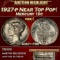 1927-p Mercury Dime Near Top Pop! 10c ms67+ FSB SEGS
