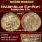 1923-p Mercury Dime Near Top Pop! 10c ms68 FSB SEGS
