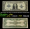 1923 $1 large size Silver Certificate Grades vf++ Signatures Woods/White