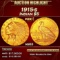 1915-s Gold Indian Half Eagle $5 ms63 USCG