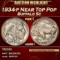 1934-p Buffalo Nickel Near Top Pop 5c ms66+ SEGS