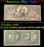 1896 $2 Large Size Silver Certificate 