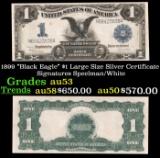 1899 $1 large size Silver Certificate 