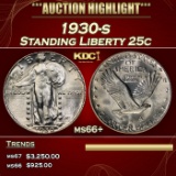 1930-s Standing Liberty Quarter 25c ms66+ SEGS