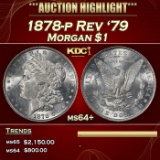 1878-p Rev '79 Morgan Dollar $1 ms64+ SEGS