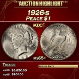 1926-s Peace Dollar $1 ms65+ SEGS