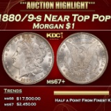 1880/9-s Morgan Dollar Near Top Pop $1 ms67+ SEGS