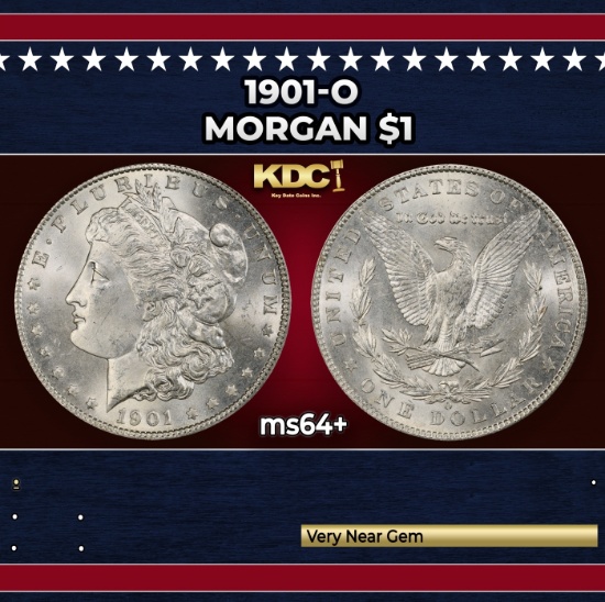 1901-o Morgan Dollar $1 Grades Choice+ Unc