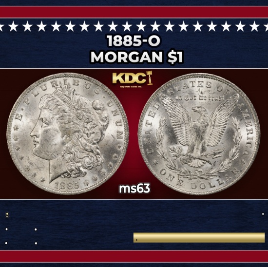 1885-o Morgan Dollar $1 Grades Select Unc