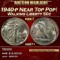 1940-p Walking Liberty Half Dollar Near Top Pop! 50c ms67+ SEGS