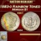 PCGS 1883-o Morgan Dollar Rainbow Toned $1 ms64 PCGS