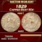 1829 Capped Bust Half Dollar 50c ms63 USCG