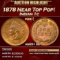 1878 Indian Cent Near Top Pop! 1c ms65+ rb SEGS