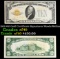 1928 $10 Gold Certificate Signatures Woods/Mellon Grades xf