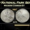 2016-p National Park Service Modern Commem Dollar $1 ms70 SEGS