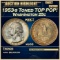 1953-s Washington Quarter Toned TOP POP! 25c ms68 SEGS
