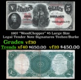 1907 $5 Large Size Legal Tender Note 