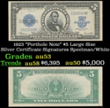 1923 $5 Large Size Silver Certificate 