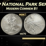 2016-p National Park Service Modern Commem Dollar $1 ms70 SEGS