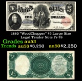 1880 $5 Large Size Legal Tender Note 