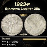1923-p Standing Liberty Quarter 25c ms65+ SEGS
