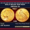 1914-p Gold Indian Half Eagle Near Top Pop! $5 ms65 USCG
