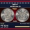 1891-p Morgan Dollar $1 Grades ms63+