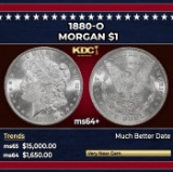 1880-o Morgan Dollar $1 ms64+ SEGS