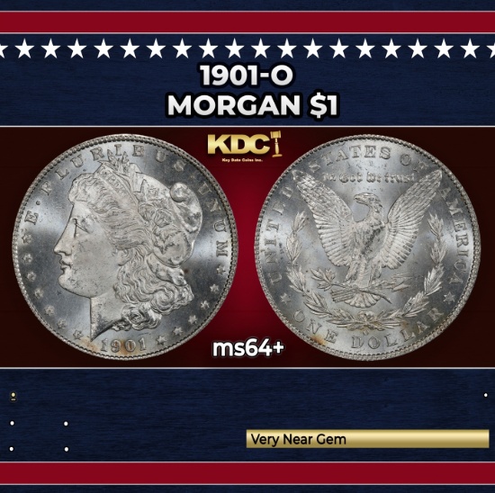 1901-o Morgan Dollar $1 Grades ms64+