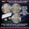 1878 7TF & 1878-S 2 Coin Morgan Silver Dollar Set in Display Case Uncirculated
