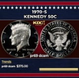 1970-s Proof Kennedy Half Dollar 50c pr69 dcam SEGS