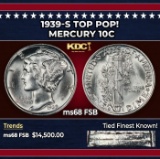 1939-s Mercury Dime TOP POP! 10c ms68 FSB SEGS