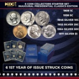 6 Coin Collectors Starter Set - Inaugural Presidential Classics Edition