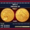 1915-s Gold Indian Half Eagle $5 ms62+ USCG