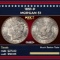 1891-p Morgan Dollar $1 Grades ms62+