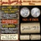 EN- 20 SEARS Peace Silver Dollar $1 Coin Roll Circ 1921/'P' Rev Ends