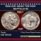 1938-d/d Buffalo Nickel Near Top Pop 5c ms67 SEGS
