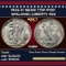 1936-d Walking Liberty Half Dollar Near Top Pop 50c ms66+ SEGS