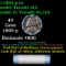 BU Shotgun Jefferson 5c roll, 1960-p 40 pcs Bank $2 Nickel Wrapper