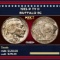 1913-p Ty II Buffalo Nickel 5c Grades ms65+
