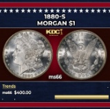 1880-s Morgan Dollar $1 Grades ms66
