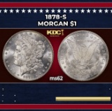 1878-s Morgan Dollar $1 Grades ms62