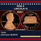 1978-s Proof Lincoln Cent 1c pr70 rd dcam SEGS