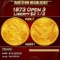 1873 Open 3 Gold Liberty Quarter Eagle $2 1/2 ms65+ SEGS