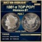 1881-s Morgan Dollar TOP POP! $1 ms68 DMPL SEGS